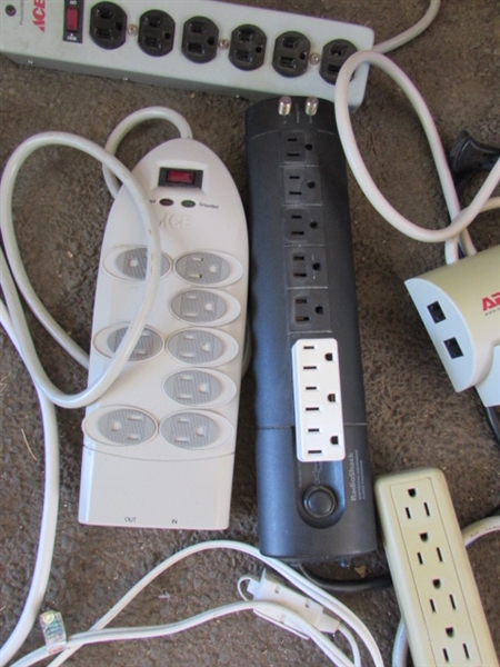 POWER STRIPS, SURGE PROTECTORS & MORE