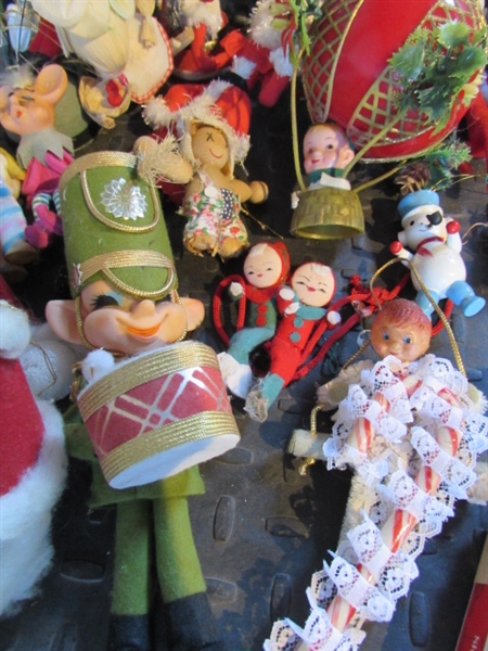 VINTAGE CHRISTMAS ORNAMENTS