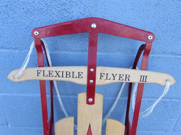 FLEXIBLE FLYER III SLED