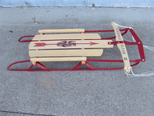 FLEXIBLE FLYER III SLED