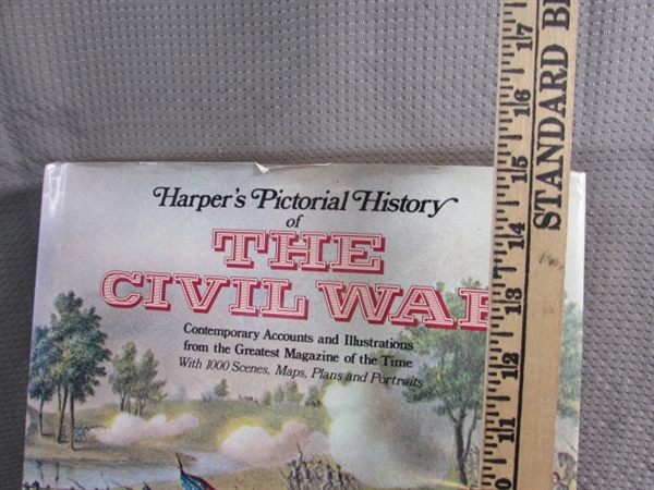 HARPER'S PICTORIAL HISTORY OF THE CIVIL WAR-OVERSIZED HARDCOVER BOOK