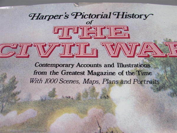 HARPER'S PICTORIAL HISTORY OF THE CIVIL WAR-OVERSIZED HARDCOVER BOOK