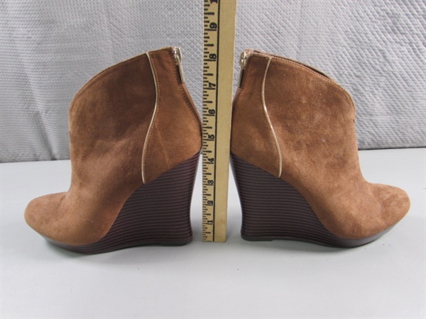 JENNIFER LOPEZ WEDGES & ANKLE BOOTS - SIZE 7.5