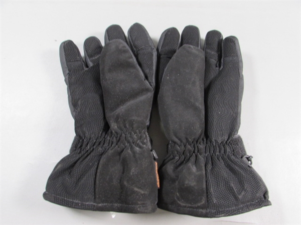 POLO BEANIE, THINSULATE WORK GLOVES & BATTERY POWERED HEATED GLOVES