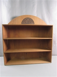 WOODEN DISPLAY SHELF