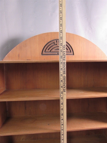 WOODEN DISPLAY SHELF