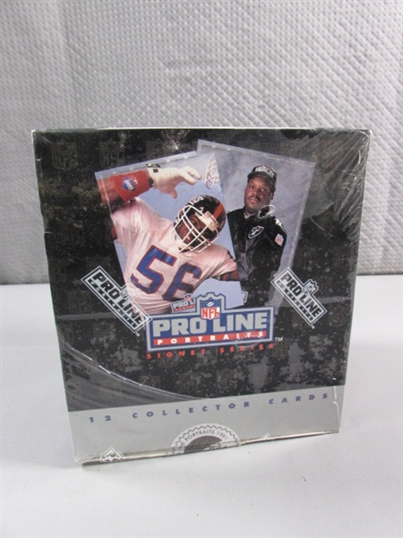 SEALED BOX OF 1991 PROLINE NFL FOOTBALL TRADING CARDS