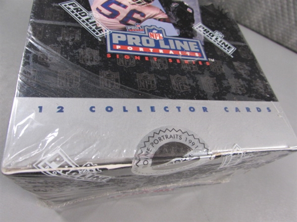 SEALED BOX OF 1991 PROLINE NFL FOOTBALL TRADING CARDS