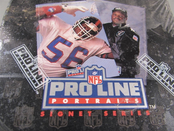 SEALED BOX OF 1991 PROLINE NFL FOOTBALL TRADING CARDS