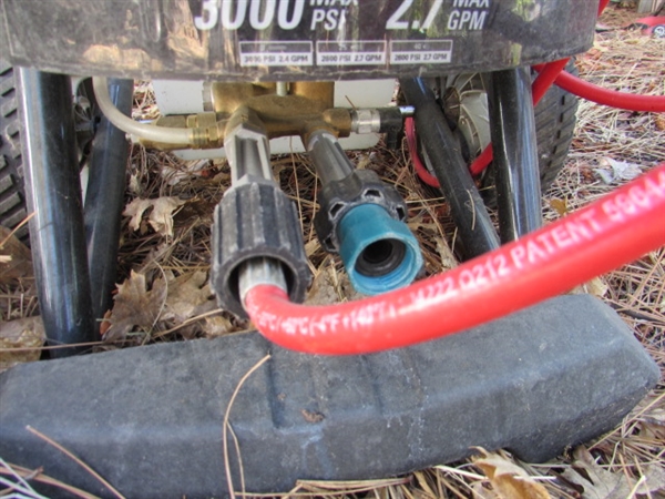 TROY-BILT GAS POWERED PRESSURE WASHER