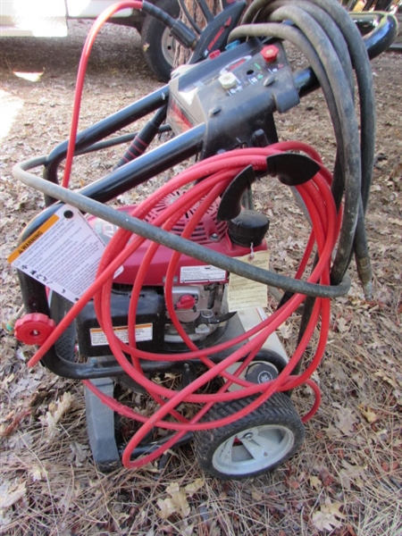 TROY-BILT GAS POWERED PRESSURE WASHER