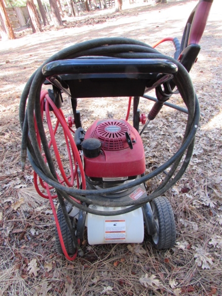 TROY-BILT GAS POWERED PRESSURE WASHER