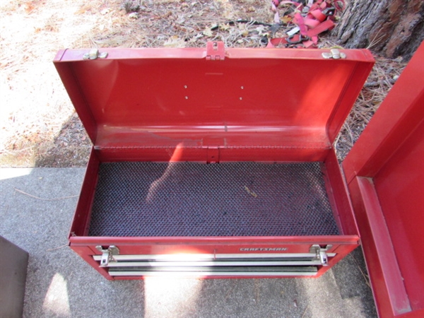 2 CRAFTSMAN TOOL BOXES