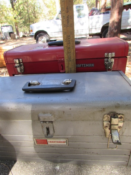 2 CRAFTSMAN TOOL BOXES