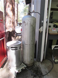 200,000 BTU/HR PROPANE SHOP HEATER WITH LARGE PROPANE TANK