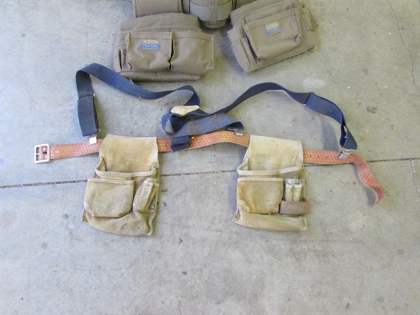 2 CARPENTERS TOOL BELTS