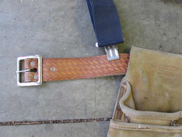 2 CARPENTERS TOOL BELTS