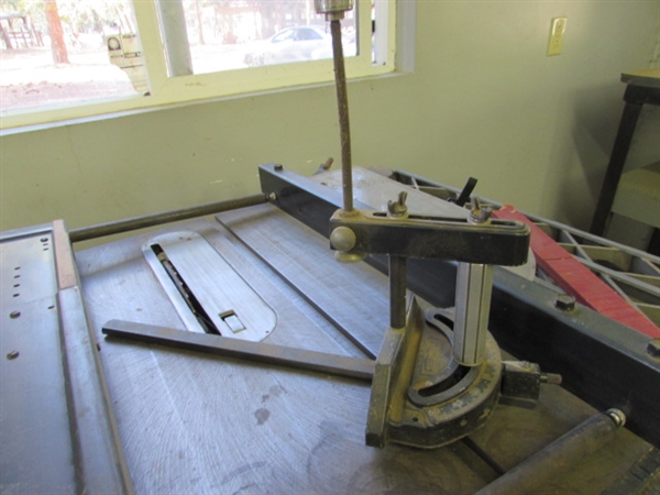 CRAFTSMAN TABLE SAW ON STAND