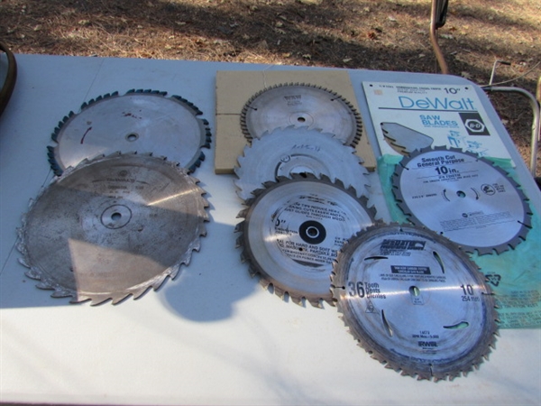 10 & 12 SAW BLADES