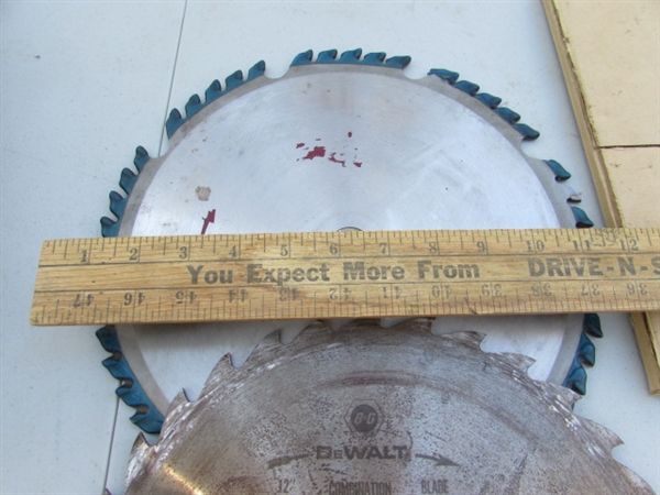 10 & 12 SAW BLADES