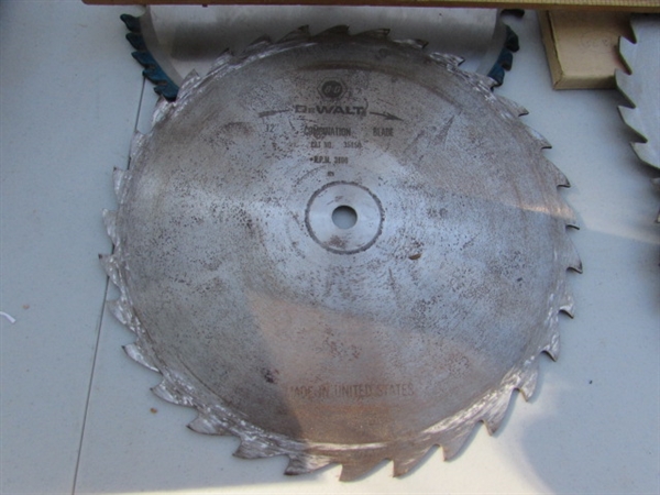 10 & 12 SAW BLADES