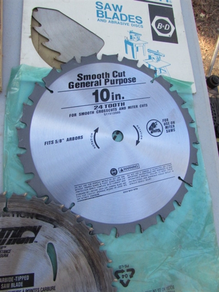 10 & 12 SAW BLADES