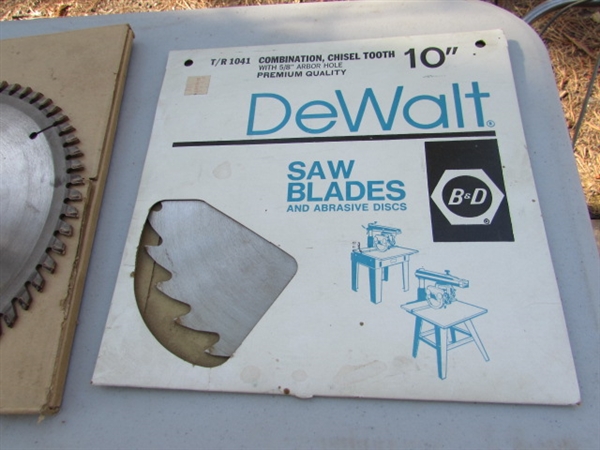 10 & 12 SAW BLADES