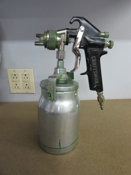 CRAFTSMAN HEAVY DUTY SPRAY GUN & FINISHING SPRAY GUN