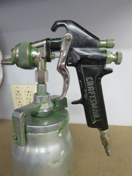 CRAFTSMAN HEAVY DUTY SPRAY GUN & FINISHING SPRAY GUN