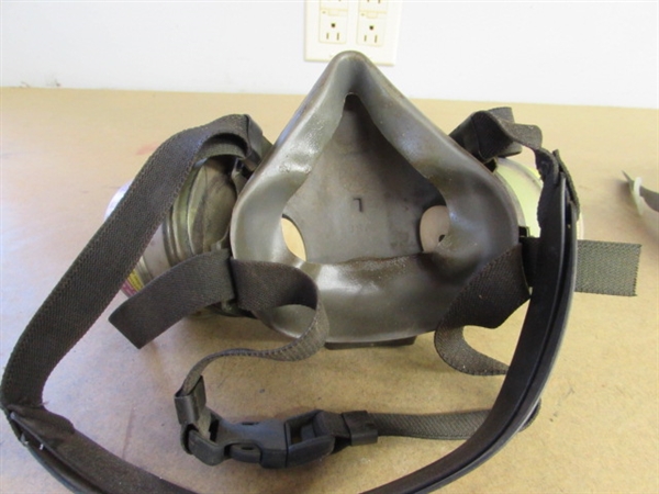 2 RESPIRATOR MASKS