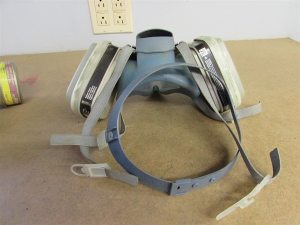 2 RESPIRATOR MASKS