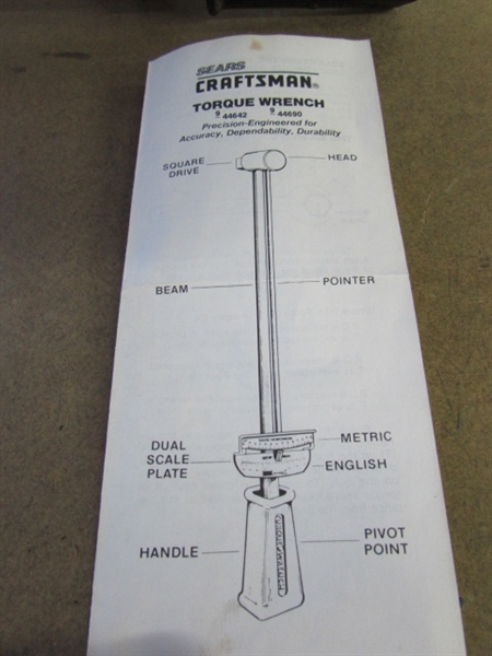 TORQUE WRENCHES