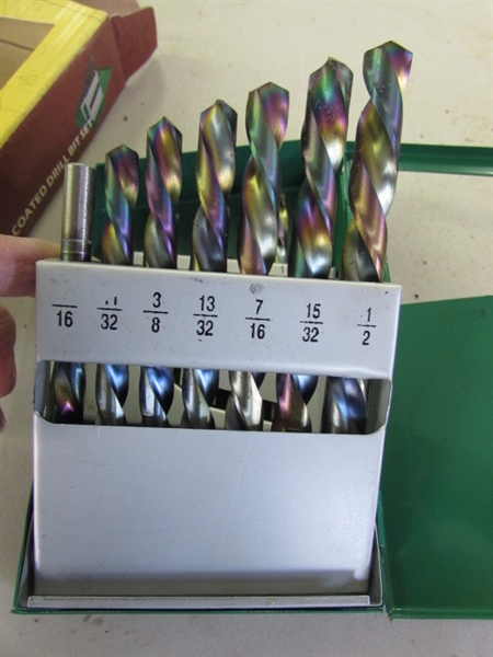 TAP OUT DRILL BITS