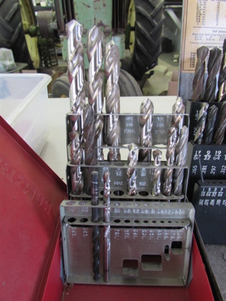 ASSORTED DRILL BITS & INDEXES