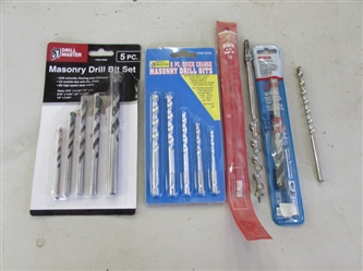 SPECIALTY BITS - MASONRY, HAMMER DRILL & AUGER BITS