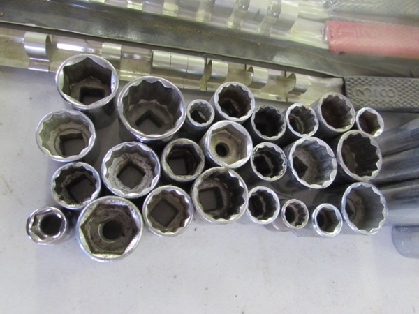 1/2 SOCKET WRENCH, SOCKETS & SOCKET ORGANIZERS