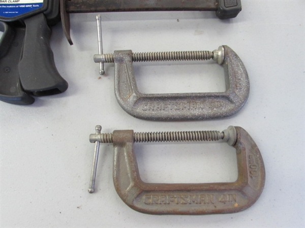 C-CLAMPS & BAR CLAMPS