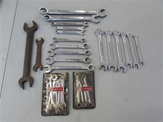 ASSORTED WRENCHES - CRAFTSMAN & OTHERS