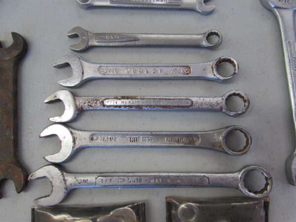 ASSORTED WRENCHES - CRAFTSMAN & OTHERS