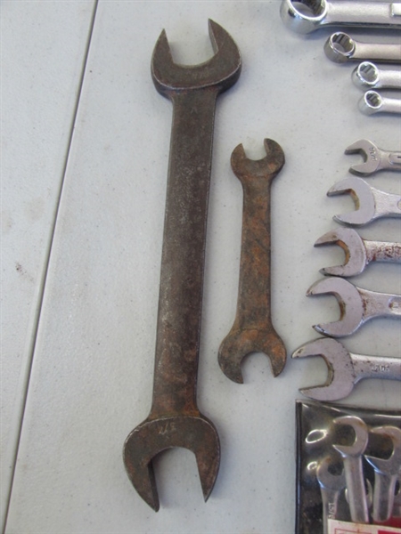 ASSORTED WRENCHES - CRAFTSMAN & OTHERS