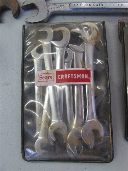 ASSORTED WRENCHES - CRAFTSMAN & OTHERS