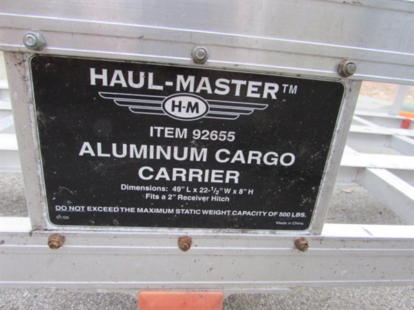 HAUL MASTER ALUMINUM CARGO CARRIER