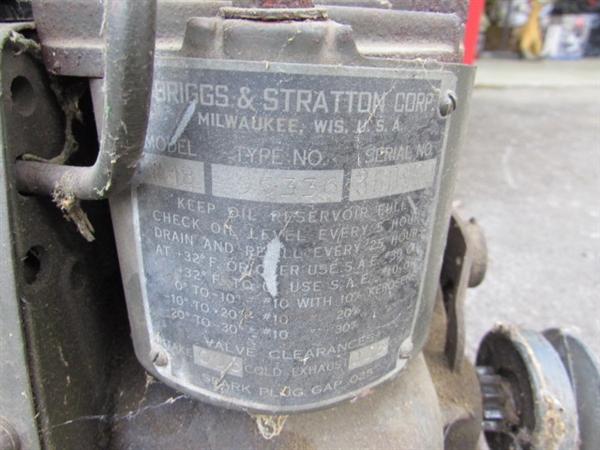 BRIGGS & STRATTON MAYTAG MOTOR