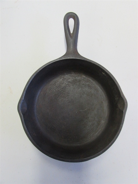 6 #3 & 9 #7 CAST IRON SKILLETS