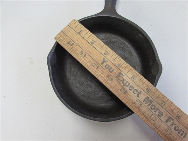 6 #3 & 9 #7 CAST IRON SKILLETS