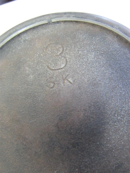 6 #3 & 9 #7 CAST IRON SKILLETS