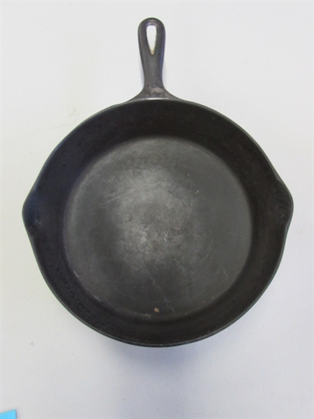 6 #3 & 9 #7 CAST IRON SKILLETS