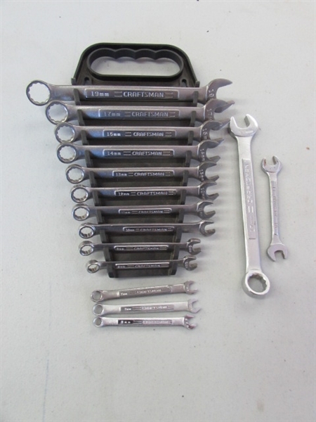 CRAFTSMAN METRIC COMBO WRENCHES