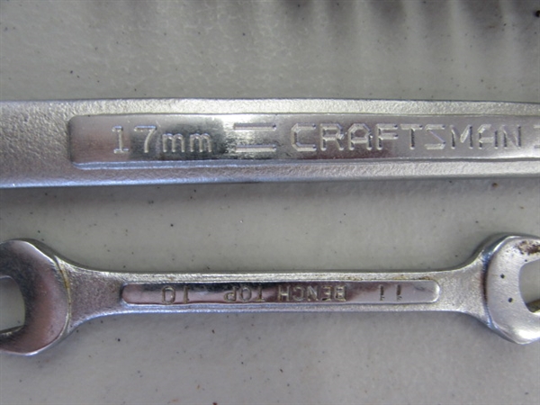 CRAFTSMAN METRIC COMBO WRENCHES