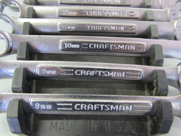 CRAFTSMAN METRIC COMBO WRENCHES